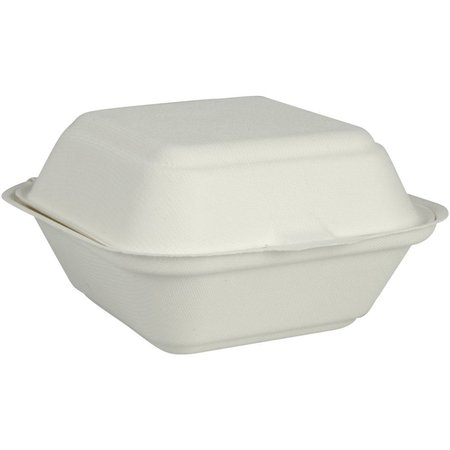 ABENA Containers, To-Go, Clam Shell Burger Box w/ Hinged Lid 1999904377